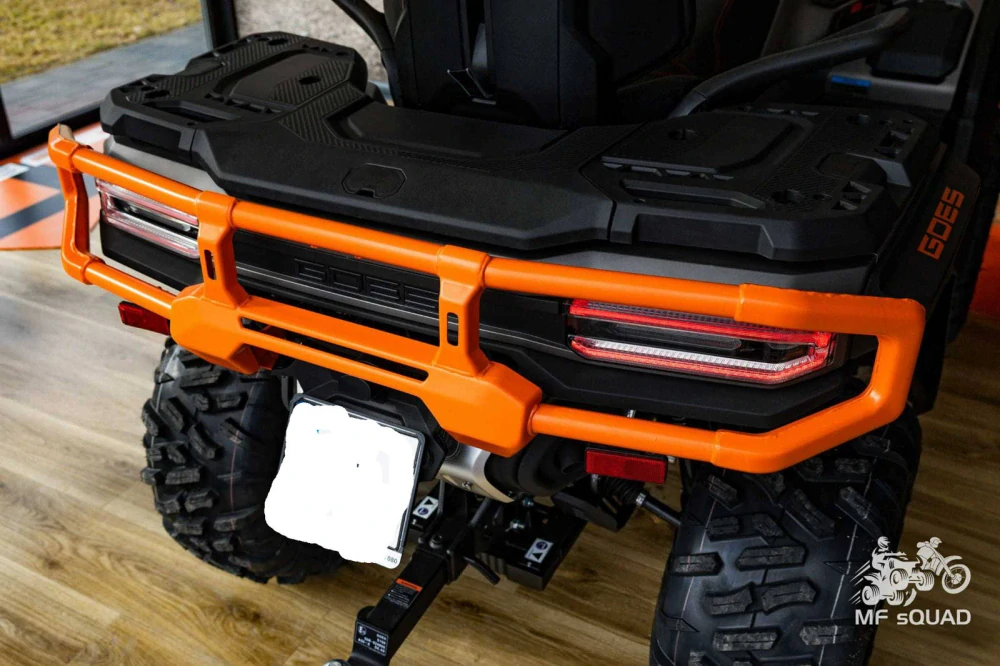 GOES zadný ochranný rám pre Terrox 1000 orange