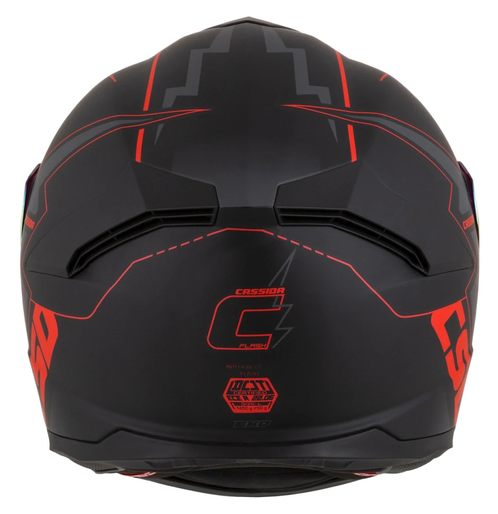CASSIDA Integral GT 2.1 Flash Matt Black/ Red