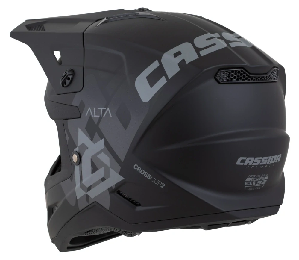 CASSIDA CROSS CUP 2 ALTA Matt Black/ Grey