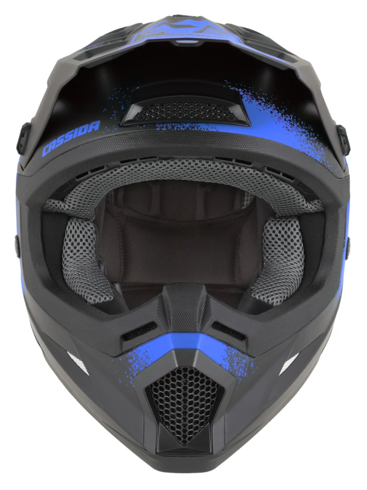 CASSIDA Cross Cup 2 Crew Junior Matt black/ Blue