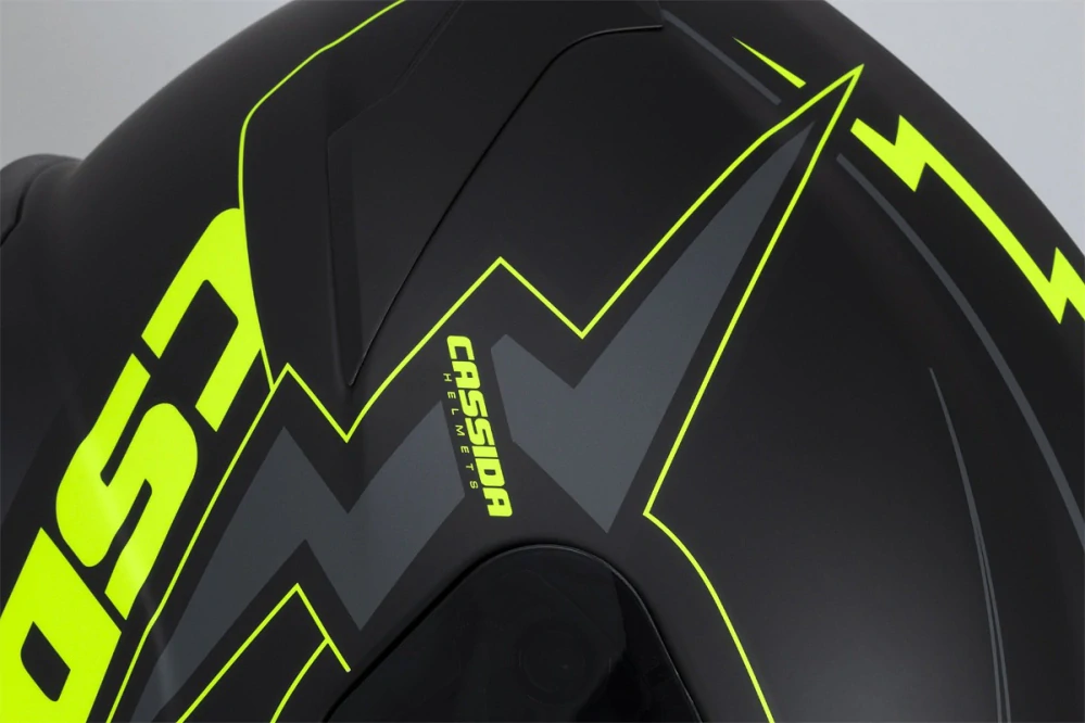 CASSIDA Integral GT 2.1 Flash Matt Black/ H-V Yellow