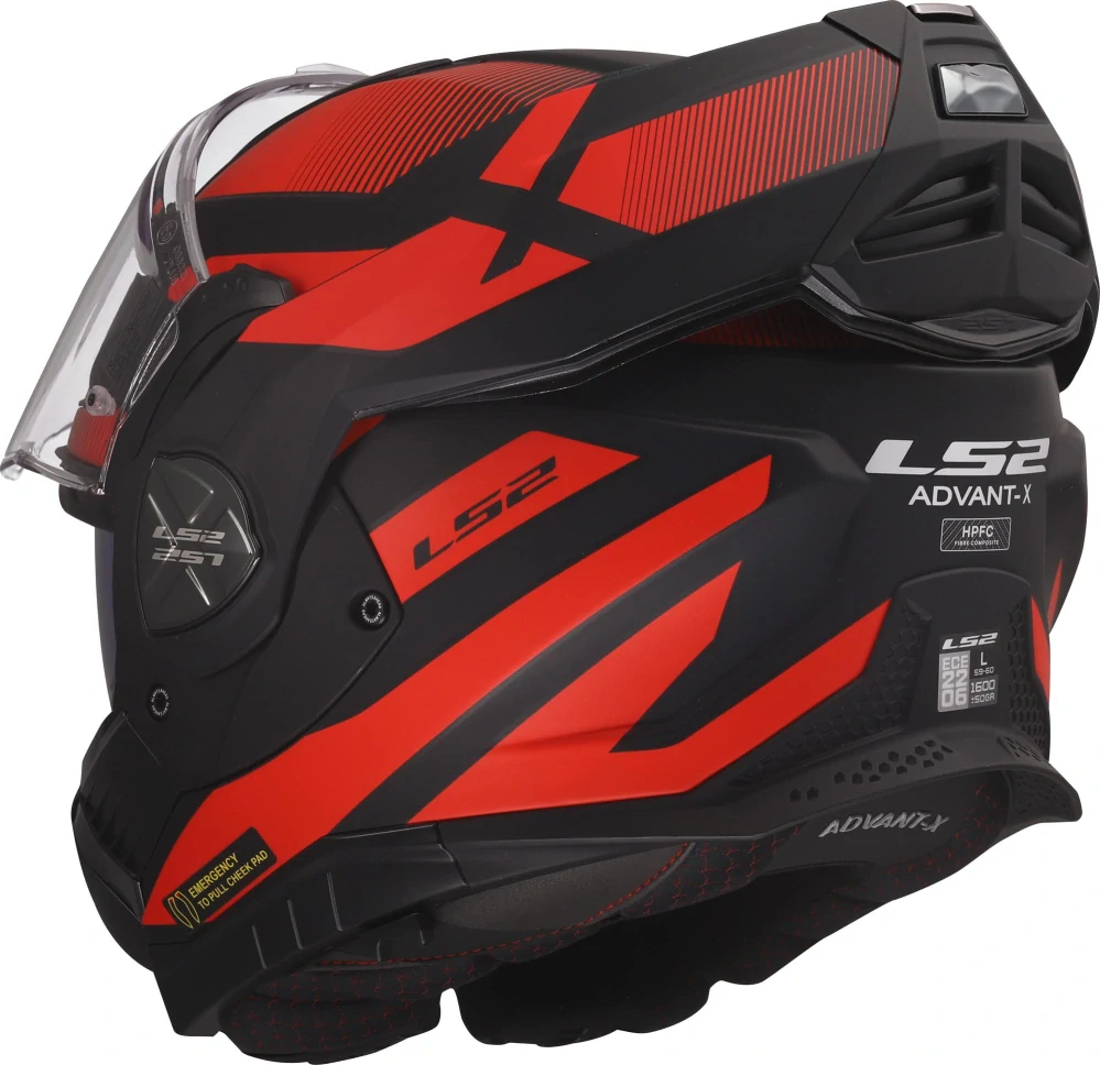 LS2 FF901 ADVANT X NOVA Black/ Red