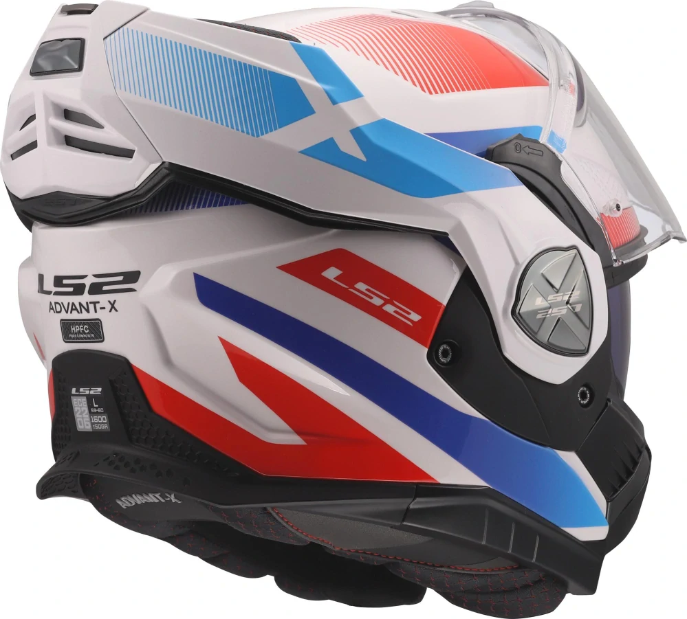 LS2 FF901 ADVANT X NOVA White/ Blue/ Red
