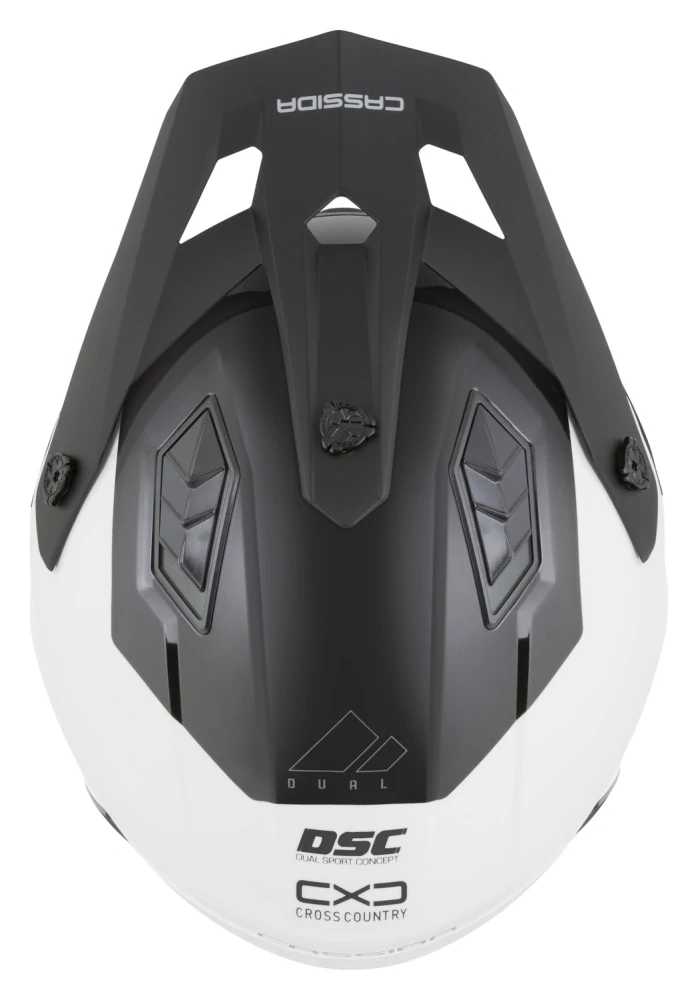 CASSIDA Cross Country Dual biela/ čierna
