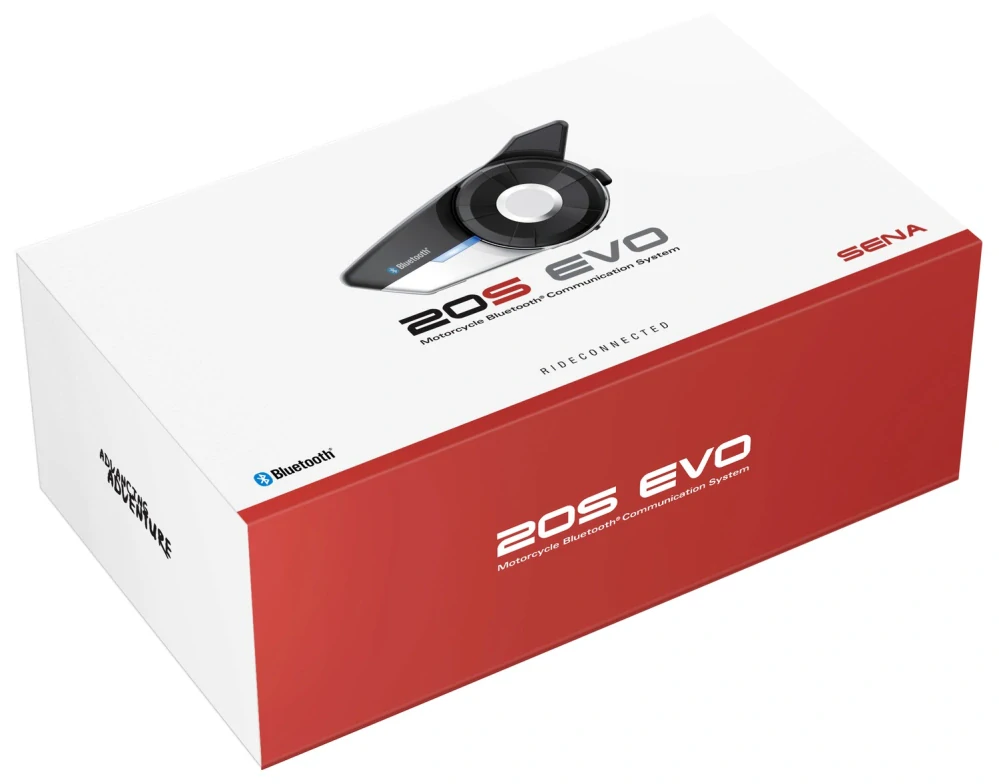 SENA 20S EVO Bluetooth Handsfree Headset (2km)