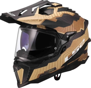 LS2 MX701 EXPLORER CARBON TRICK
