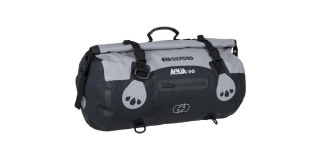 OXFORD vodotesný vak AQUA T-50 - objem 50l (sivá/ čierna)