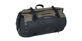 OXFORD vodotesný vak AQUA T-50 - objem 50l (khaki/ čierna)