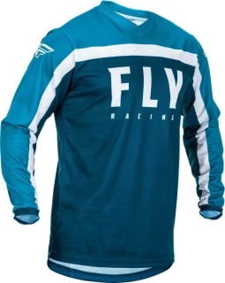 FLY RACING dres Jersey F-16 Blue/ White
