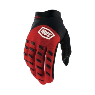100% AIRMATIC Black/ Red - veľkosť M