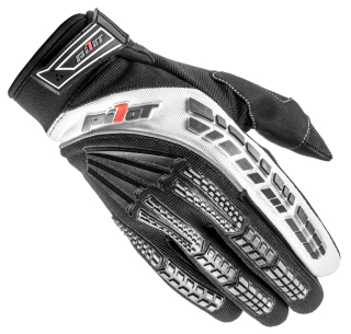 PILOT rukavice PIONEER Black/ White - pánske rukavice