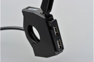 DAYTONA USB-A zásuvka tenká, dvojitá