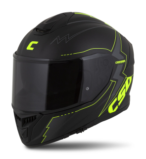 CASSIDA Integral GT 2.1 Flash Matt Black/ H-V Yellow