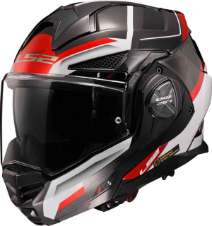 LS2 FF901 ADVANT X SPECTRUM Gloss Black/ White/ Red