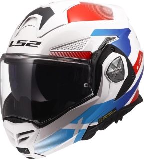 LS2 FF901 ADVANT X NOVA White/ Blue/ Red