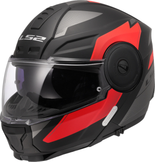 LS2 FF902 SCOPE II DURIA Matt Black/ Red