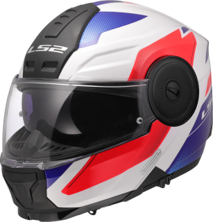LS2 FF902 SCOPE II DURIA Gloss White/ Blue/ Red