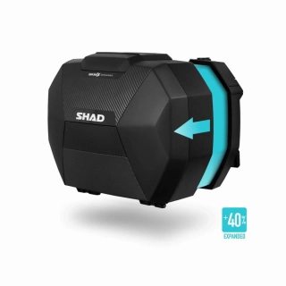 SHAD SH38X Carbon rozšíriteľné bočné kufre