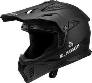 LS2 MX708 FAST II Solid Matt Black - veľkosť XL
