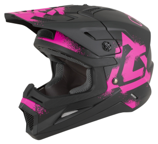 CASSIDA Cross Cup 2 Crew Junior Matt black/ Pink