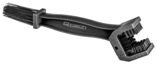 Q-TECH kefa na čistenie reťaze čierna