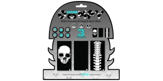 OXFORD nákrnčníky Comfy Skeleton (3ks)