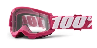 100% Strata 2 Junior Pletcher detské okuliare - ružové + číre plexi